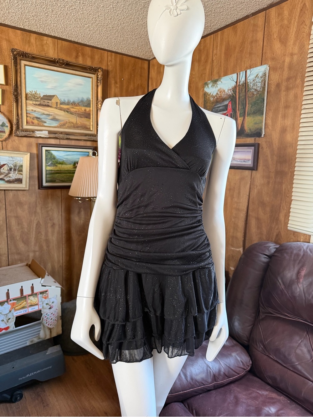 Mariposa Y2K Sparkly Dress